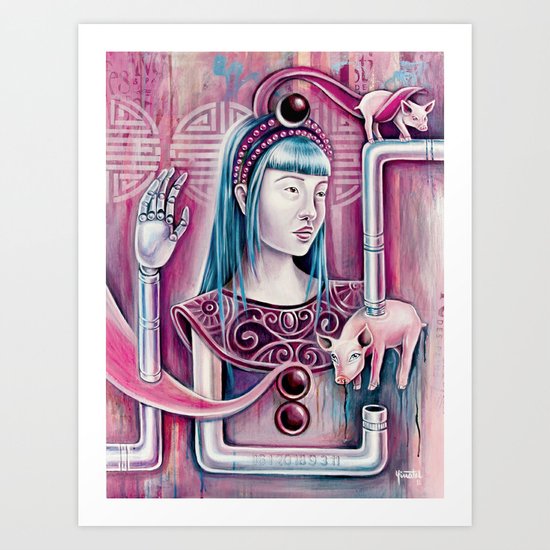 Vow of Chastity Art Print