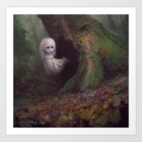 A Spirit Art Print