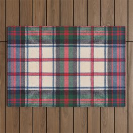Beautiful multicolor tartan  Outdoor Rug | Geometric, Simple, Abstract, Square, Pattern, Multicolor, Ornament, Beautiful, Noble, Highlander 