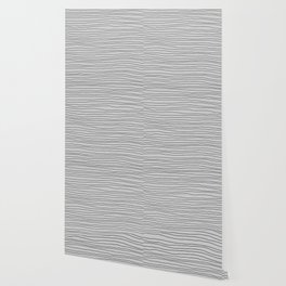 Hand Drawn Lines - Gray Wallpaper