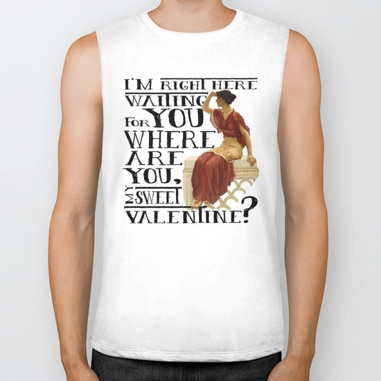 Right Here Waiting Biker Tank