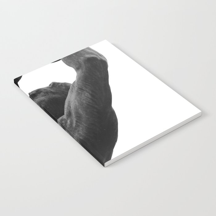 Olympic Discus Thrower Statue #4 #wall #art #society6 Notebook