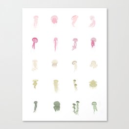 Jellyfish Stack Canvas Print