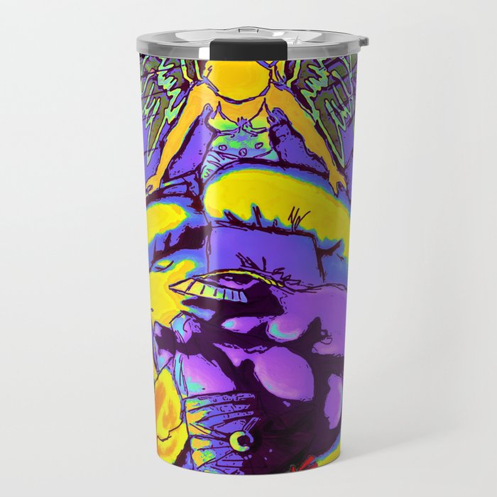 the maxx and julie in color Travel Mug