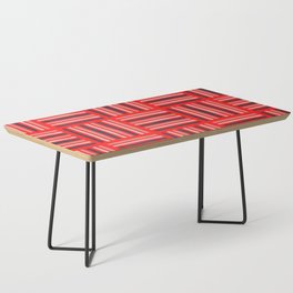 Red Maze Coffee Table