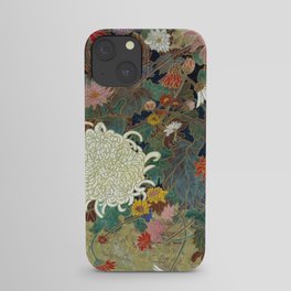 flower【Japanese painting】 iPhone Case