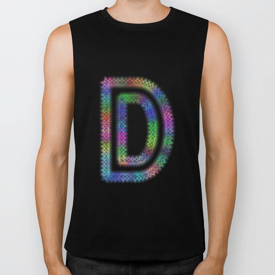 Letter D Biker Tank
