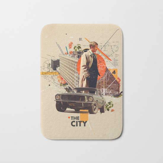 The City 1968 Bath Mat
