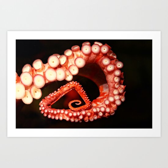 stuck on you Art Print