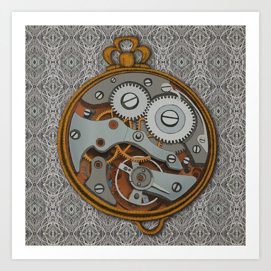 Pieces of Time Art Print