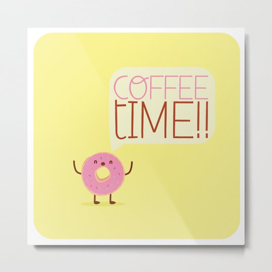 coffee time Metal Print
