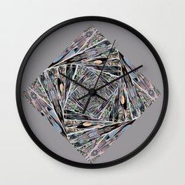 Diamond Slice Wall Clock