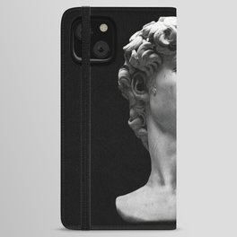 Michelangelo's David Portrait iPhone Wallet Case
