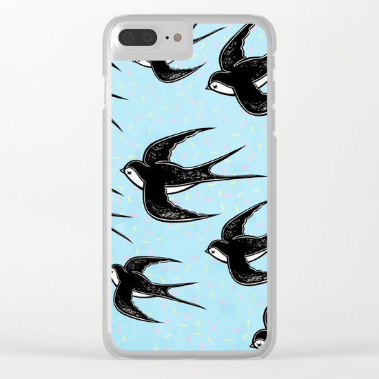 Andorinhas Clear iPhone Case