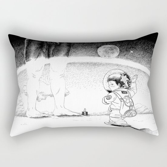 Adiós. Rectangular Pillow
