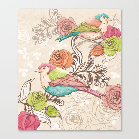 Country Garden Canvas Print