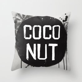 CoCoNut Throw Pillow