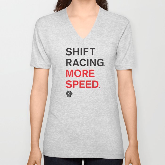 More Speed V Neck T Shirt