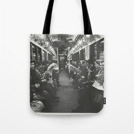 Enrico Natali - Untitled, From The Series "New York Subway, 1960" (1960) Tote Bag