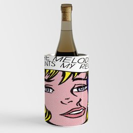  Roy Lichtenstein, The Melody Haunts My Reverie Wine Chiller