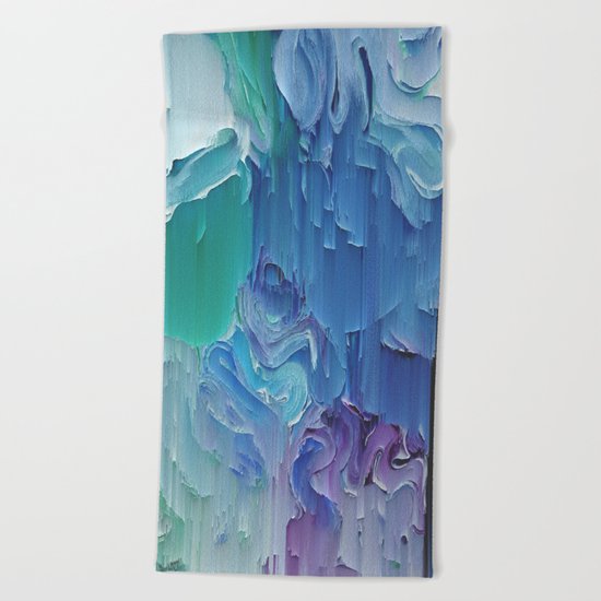 Delicate Deconstruction Beach Towel