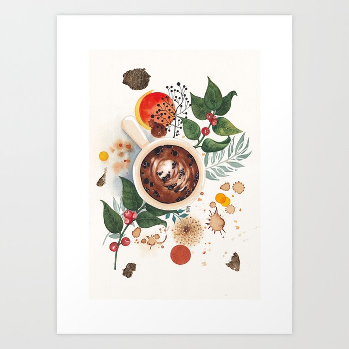 Coffee Time Art Print