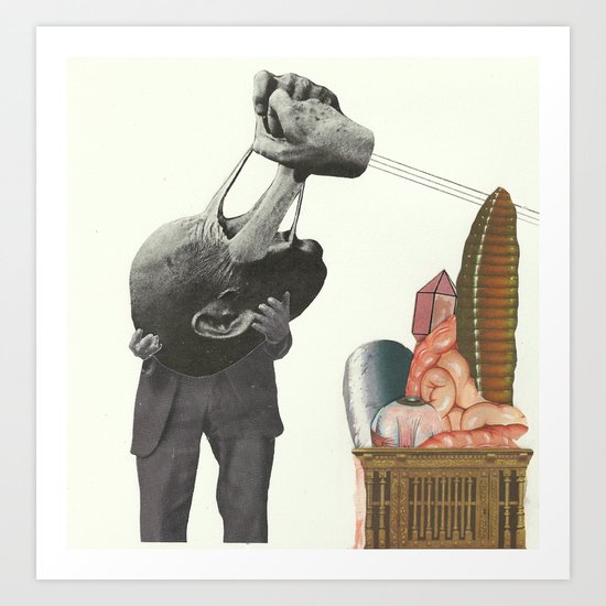 HATE Art Print
