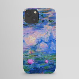 Water Lilies Claude Monet Restored iPhone Case