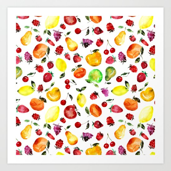 Tutti-frutti Art Print