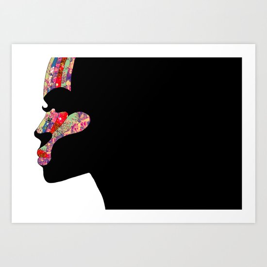 EL PERFIL Art Print