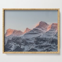 Rundle Mountain Serving Tray