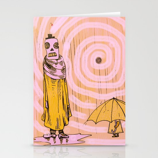 rainy day Stationery Cards