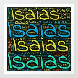 Isaias Art Print