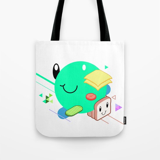 Tasty Visuals - Sandwich Time (No Grid) Tote Bag