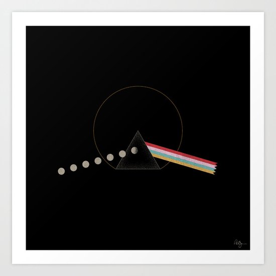 Dark Side of the Game Art Print