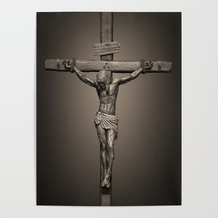 Jesus Crucifixion - For All of Us Poster