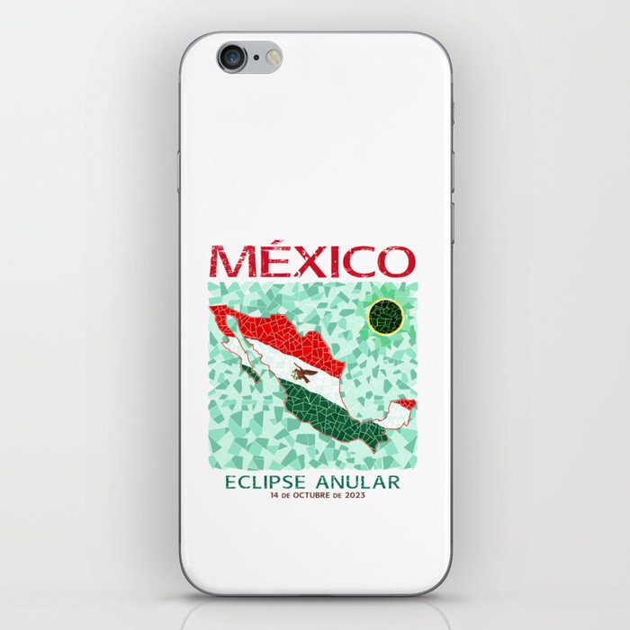 Mexico Annular Eclipse 2023 iPhone Skin