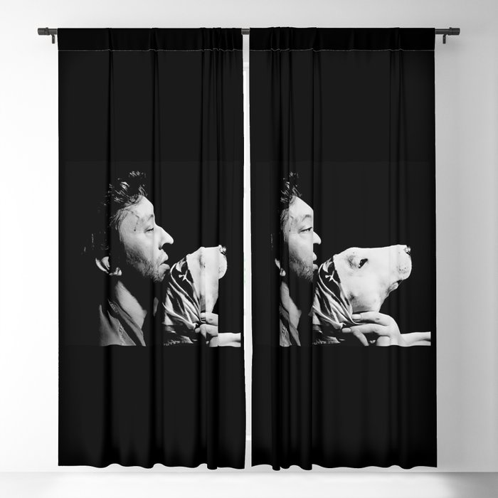 Serge Gainsbourg Blackout Curtain