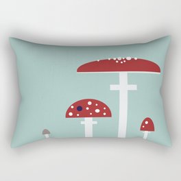 mushrooms Rectangular Pillow
