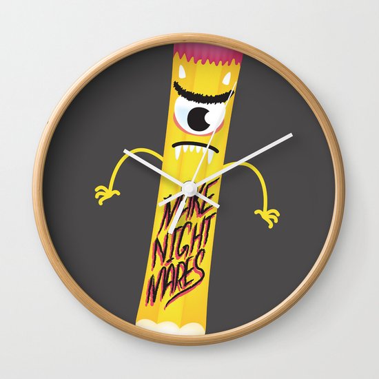 Make Nightmares! Wall Clock