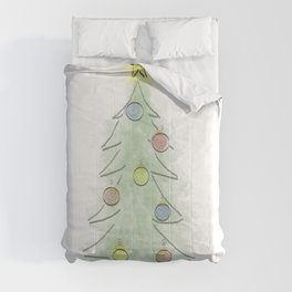 Christmas Tree Comforter