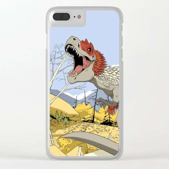 T-Rex Clear iPhone Case