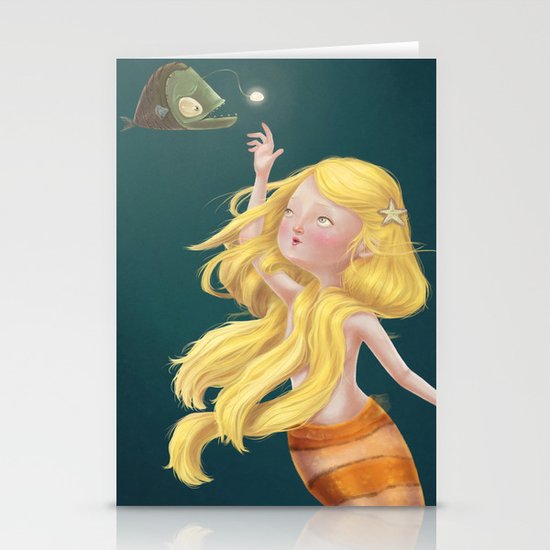 Mermaid Stationery Cards