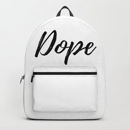 dope men's backpacks