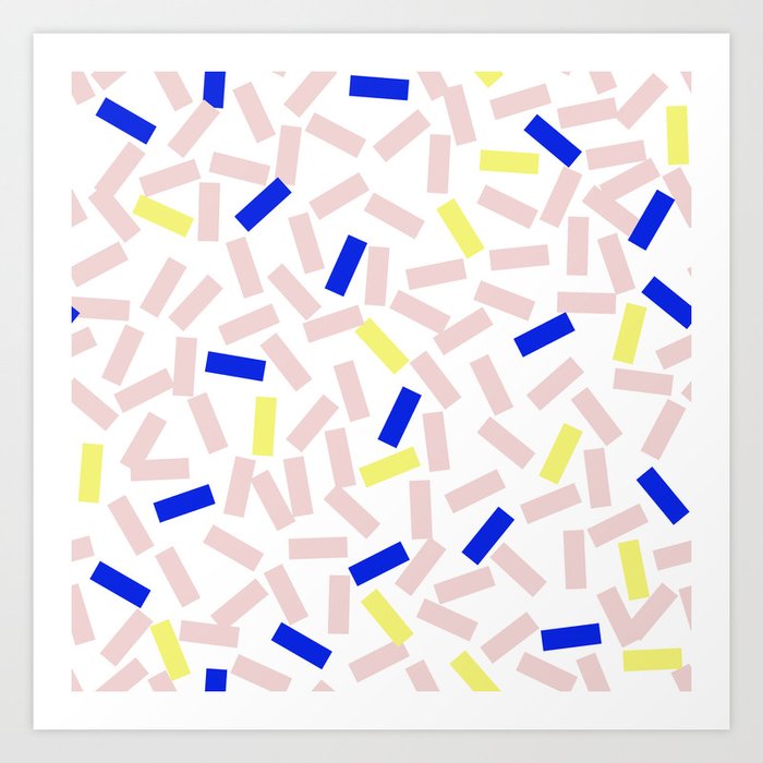 Confetti-13 Art Print