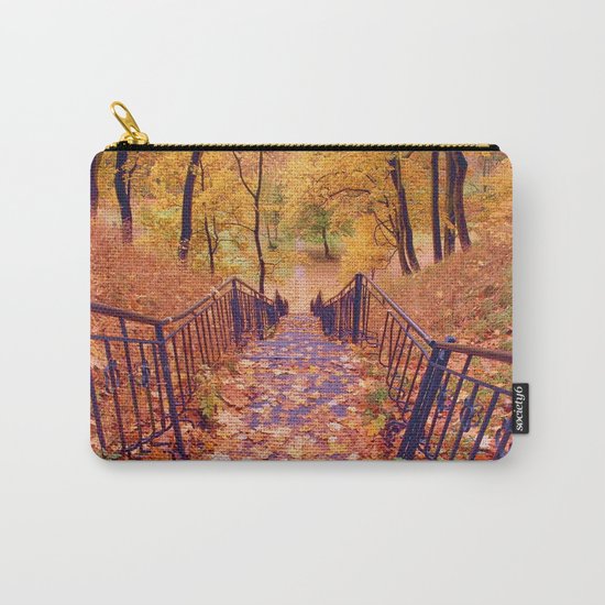 Stairs in the Fall Carry-All Pouch