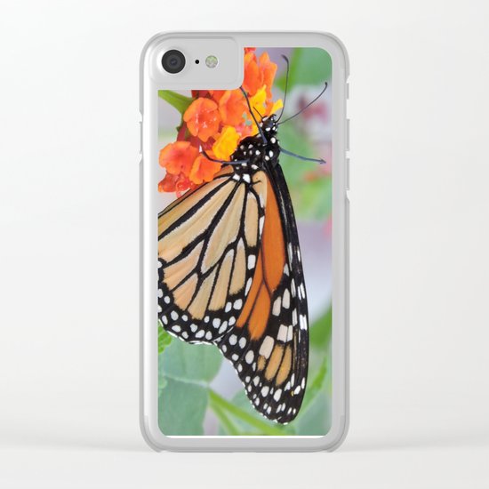 The Monarch Has An Angle Clear iPhone Case