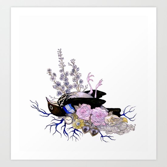 Memento Mori Art Print