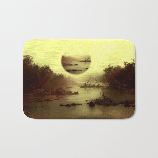 Illusive visions float above my head... Bath Mat