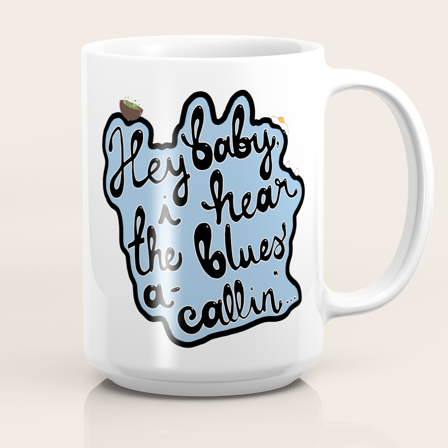 Tossed Salads Scrambled Eggs Coffee Mug By Judecas Society6
